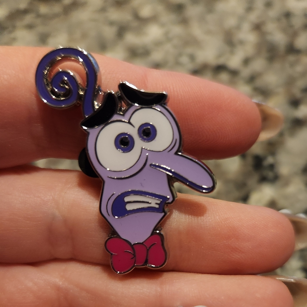 (5 For $30) Disney Pin Inside Out Fear Logo Face Pin